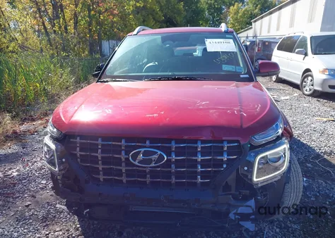 2024 Hyundai Venue Limited из США, поврежденный, VIN KMHRC8A39RU307125